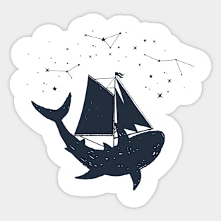 Magical creatures of the deep Sticker